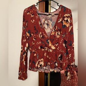 Womens flowy top